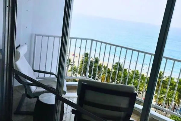 Luxury Beachfront Condo With Pool And Beachview Balcony San Juan Puerto Rico